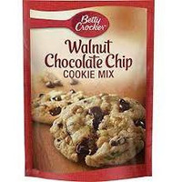 Betty Crocker Cookie Mix, Walnut Chocolate Chip, 17.5 oz Pouch