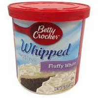 Betty Crocker Whipped Fosting - Fluffy White - 12 oz - 3 pk