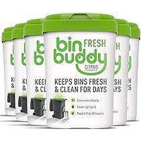 Bin Buddy Fresh Citrus Zing 450g, 6 Pack