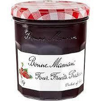 Bonne Maman Four Fruits Preserves, 1-Ounce Jars (Pack of 60)