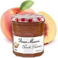 Bonne Maman Peach Preserves, 13-Ounce Jars (Pack of 6)