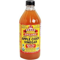 Bragg dPjadH USDA Gluten Free Organic Raw Apple Cider Vinegar, With the Mother, 16 Ounce (5 Units)