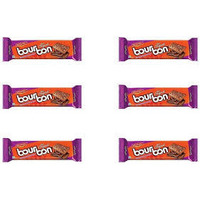 Britannia Bourbon Treat Chocolate Cream Biscuits 100g (Pack of 6)