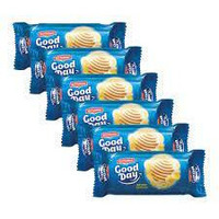 Britannia Good Day Butter Cookies 75g (Pack of 6)