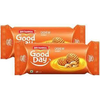 Pack of 2 - Britannia Good Day Cashew Cookies - 2.6 oz (2.6 Ounces Each)