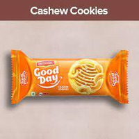 Britannia Good Day Cashew Cookies - Family Pack - 8 Packs of 75g.