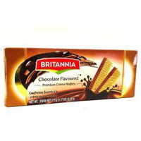 Britannia Chocolate Flavoured Cream Wafers 6.17 oz