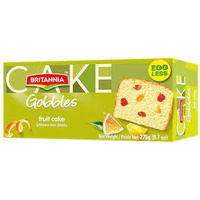 Britannia Eggless Fruit Cake - 275 Grams