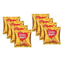 Great Bazaar Britannia Little Hearts Biscuit Cookies, 75g (8-Pack)