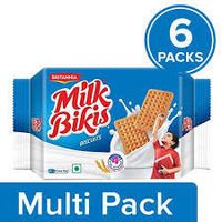 Britannia Milk Bikis Biscuits Value Pack 6x90 Grams