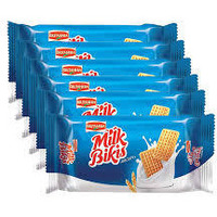 Britannia Milk Bikis Biscuits Value Pack 6x90 Grams