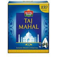 Brooke Bond Taj Mahal Tea Bags, 100 Count , 7 Oz (Pack Of 12)