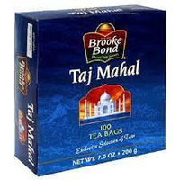 Brooke Bond Taj Mahal Orange Pekoe 100 Tea Bags 7 Oz