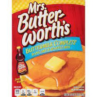 Mrs. Butterworth Complete Pancake Mix, Buttermilk, 32 oz