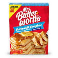 PACK OF 14 - Mrs. Butter-Worth's Buttermilk Complete Pancake & Waffle Mix, 32 oz