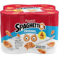 Campbell's SpaghettiOs??Canned Pasta, Original, 15.8 oz. Can, Pack of 4