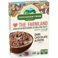 Cascadian Farm Organic Dark Chocolate Almond Granola Cereal, 13.25 oz
