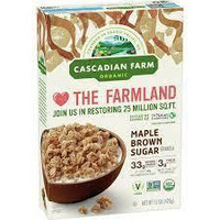 Cascadian Farm, Organic Granola Cereal, Maple Brown Sugar, 15 oz