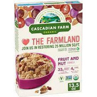 Cascadian Farm Organic Fruit and Nut Granola, 13.25 Ounce -- 10 per case. by Cascadian Farm
