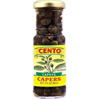 Cento All Natural Capers, 3-Ounce Jars (Pack of 12)