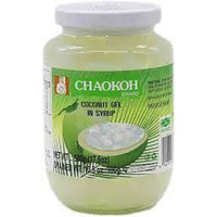Chaokoh Coconut Gel in Syrup, 17.60 Ounce (Pack of24)