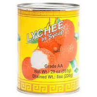 Chaokoh Lychee in Syrup (Grade AA) - 20oz [ 6 units]