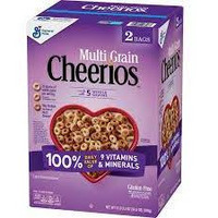 Cheerios Multi Grain Cereal, 9-Ounce Box package of 2