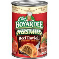 Chef Boyardee Overstuffed Beef Ravioli - 15 oz