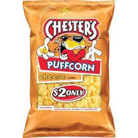 Chester's Puffcorn Snacks, Cheese, 4.5 Ounce (Pack of 8)