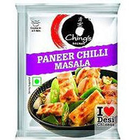 Ching's Paneer Chilli Masala Taste Enhancer Taste of Indian Food Seasonings, 50g (pack of 2) Indian Snacks