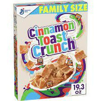 Cinnamon Toast Crunch, Cereal with Whole Grain, 8 Boxes, 19.3 oz