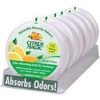 Citrus Magic Fresh Citrus Absorb Odor Solid Air Freshener, 8 Ounce -- 6 per case.