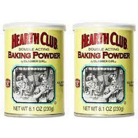 Clabber Girl Hearth Club Baking Powder, 8.1 oz. (2 Pack)