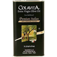 Colavita Premium Italian Extra Virgin Olive Oil Tin, 3 Litres