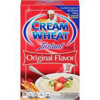 Cream Of Wheat Instant Hot Cereal Original Flavor 12 Oz. Pack Of 3.