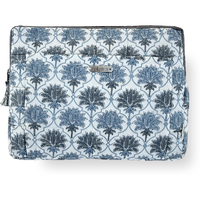 Cotton Laptop Sleeve/Cover - Lotus - 13 inches