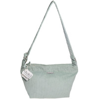 Minimalist Corduroy Sling Bag -Sage