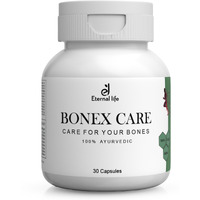 Eternal Life Bonex Care | Herbal Ayurvedic Supplement with Haridra for Joint Stiffness, Muscle Strength, Bone Support, Flexibility and Comfort | Natural Wellness Formula (Pack of 1, 30 Capsules)