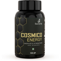 Eternal Life Cosmico Energy Testosterone Booster for Men | Natural Strength & Stamina Support with Safed Musli, Gokshura, & Ashwagandha | Herbal Wellness Supplement | (Pack of 1, 100 gm)