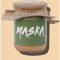 Maska Crunchy Peanut Butter All Natural / Gluten Free / Vegan/ Vegetarian/ Keto Friendly/ Eco-Friendly (500 g)
