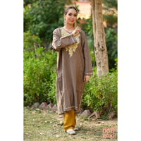 Biege Blossoms pheran dress