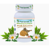 Planet Ayurveda Diab - Salacia - Herbal Remedy;  Prevents Fluctuations In Blood Sugar Levels - 60 Capsules