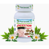 Planet Ayurveda Digestion Support - Herbal Remedy ; Maintains Healthy Digestive System - 60 Capsules