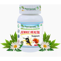 Planet Ayurveda Female Health Support - Best Herbal Remedy For Overall Health In Females - 60 Capsules