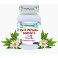 Planet Ayurveda Hair Growth Formula - Herbal Remedy To Relieve Hair Problems And Promote Hair Growth - 60 Capsules