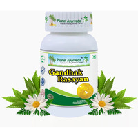 Planet Ayurveda Gandhak Rasayan - Natural Remedy For Skin Rejuvenation And Skin Disorders - 120 Tablets