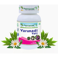 Planet Ayurveda Varunadi Vati - Herbal Remedy For Urinary Tract Infections And Rental Issues - 120 Tablets