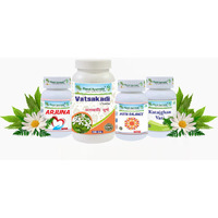 Planet Ayurveda Ulcerative Colitis Care Pack - Herbal Remedies  To Support Intestines With Problems Related To Inflammation And Infections Affecting Them - 4 Herbal Remedies - 7 Bottles