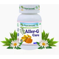 Planet Ayurveda Aller - G Care - Best Herbal Remedy For Allergies - 60 Capsules