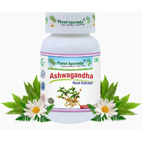 Planet Ayurveda Ashwagandha Capsules - Best Herbal Remedy For Maintaining Neurological Health And Well Being - 60 Capsules